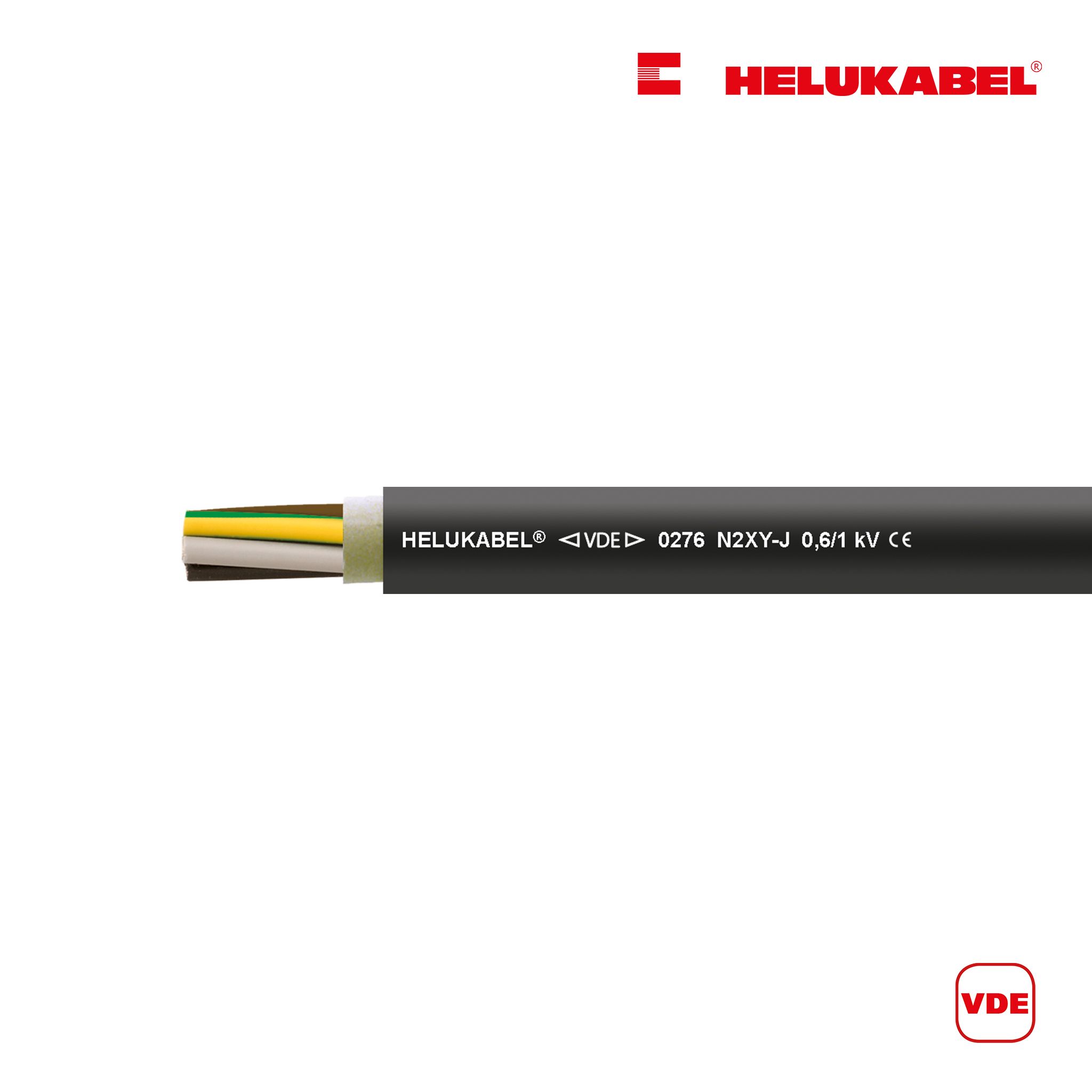  Dây cáp AC HELUKABEL N2XY-J / N2XY-O chính hãng từ ĐỨC 