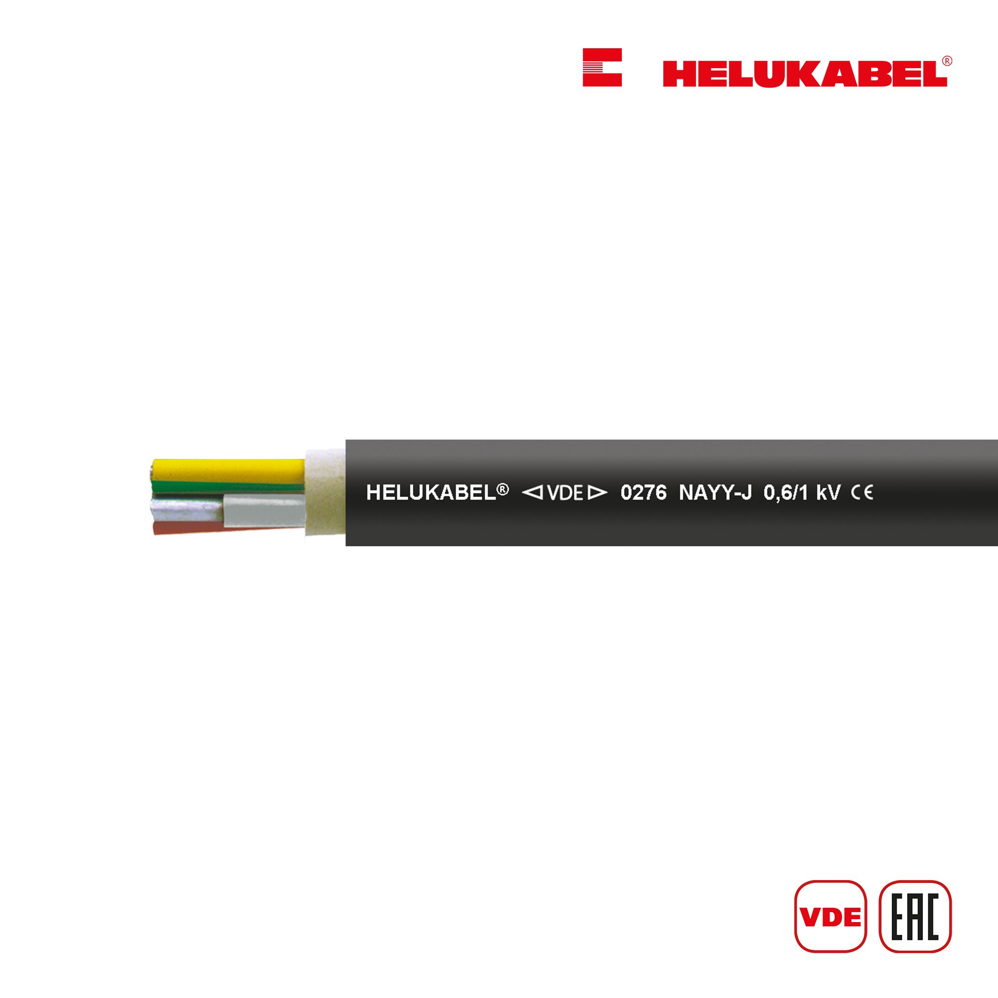  Dây cáp AC HELUKABEL NAYY-J / NAYY-O chính hãng từ ĐỨC 