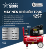 Máy nén khí đầu liền 2 tụ STAR 12ST