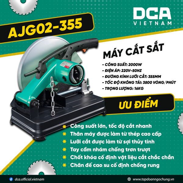 Máy cắt sắt AJG02-355