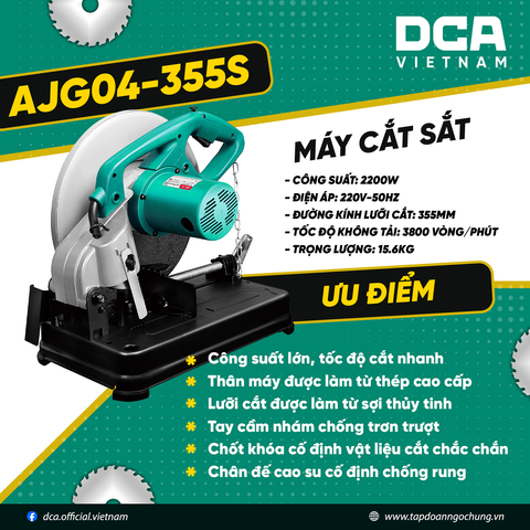 Máy cắt sắt AJG04-355S