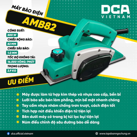 Máy bào điện AMB82