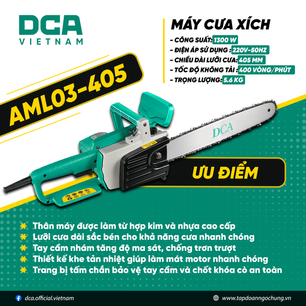 Máy cưa xích AML03-405