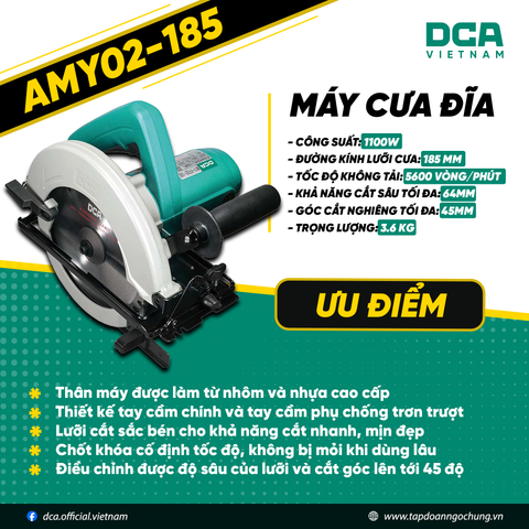 Máy cưa đĩa AMY02-185