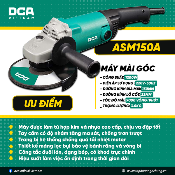 Máy mài góc ASM150A