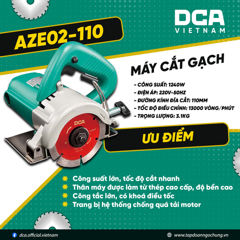 Máy cắt gạch AZE02-110