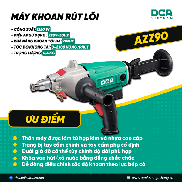 Máy rút lõi AZZ90