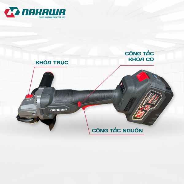 Máy mài góc pin NAKAWA NK-B100PRO