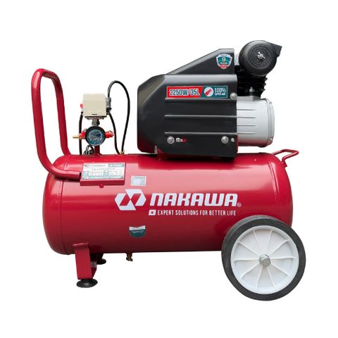 Máy Nén Khí đầu liền 2 tụ NAKAWA NK-2T3035E