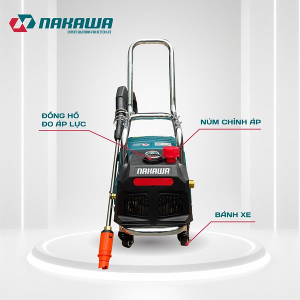 Máy phun áp lực cao NAKAWA NK-MP3200PRO