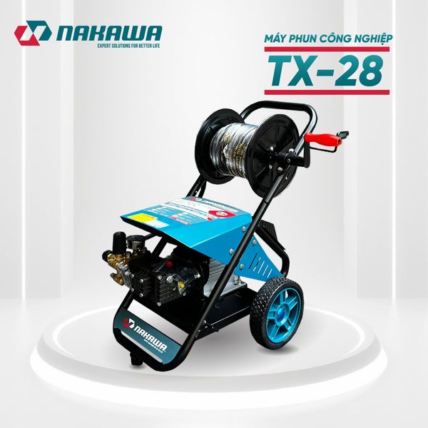 Máy phun áp lực cao công nghiệp Nakawa TX-28