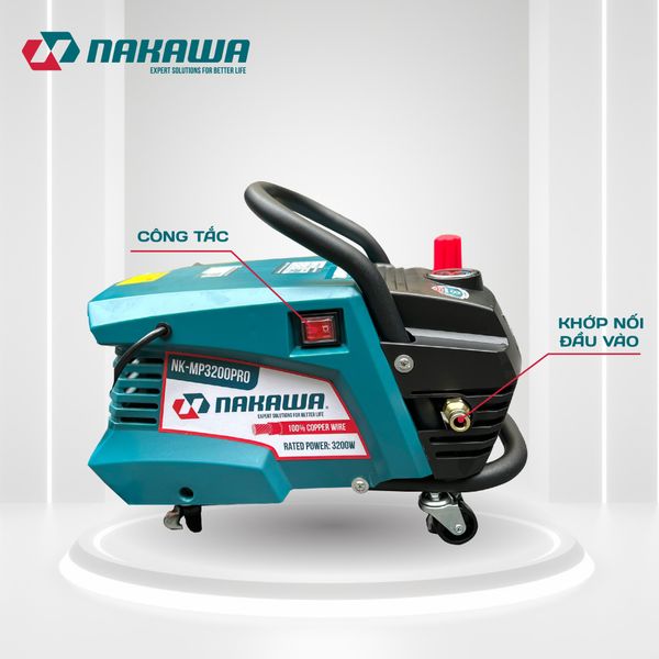 Máy phun áp lực cao NAKAWA NK-MP3200PRO