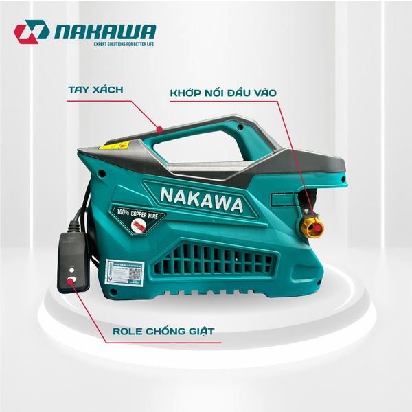 Máy phun áp lực NAKAWA NK-MP3100NE (không chỉnh áp)