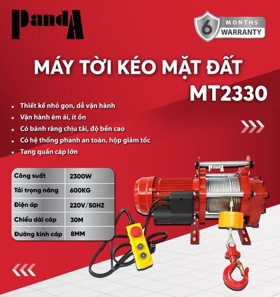 Máy tời treo PANDA MT2330