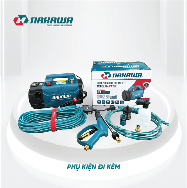 Máy phun áp lực NAKAWA NK-CW28E (không chỉnh áp)