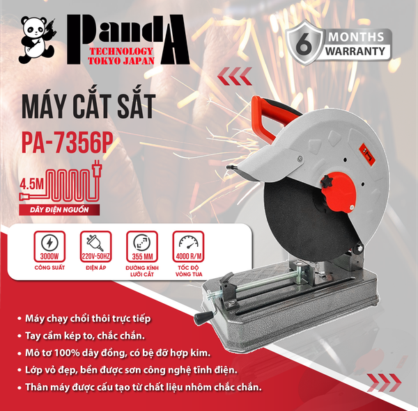 Máy cắt sắt PANDA PA-7356P