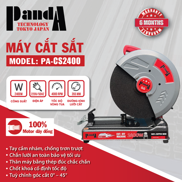 Máy cắt sắt PANDA PA-CS2400
