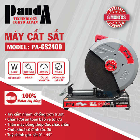 Máy cắt sắt PANDA PA-CS2400