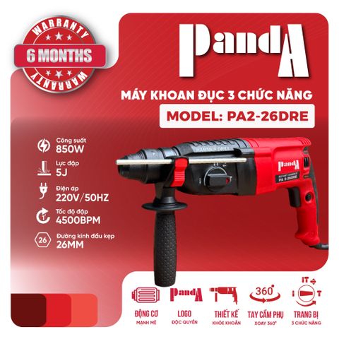 Máy khoan đục bê tông PANDA PA2-26DRE