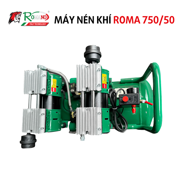 Máy nén khí không dầu ROMANO ROMA750/50