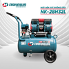 Máy nén khí không dầu, tốc nhanh, siêu êm NK-28H32L - 32 lít