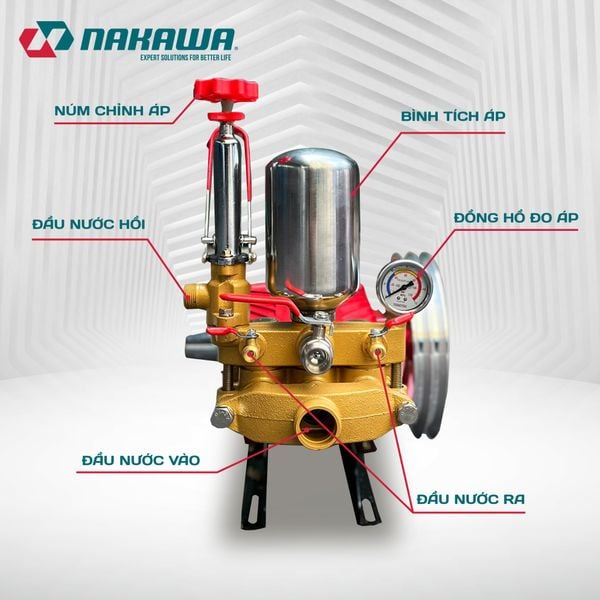 Đầu phun áp lực NAKAWA NK3488