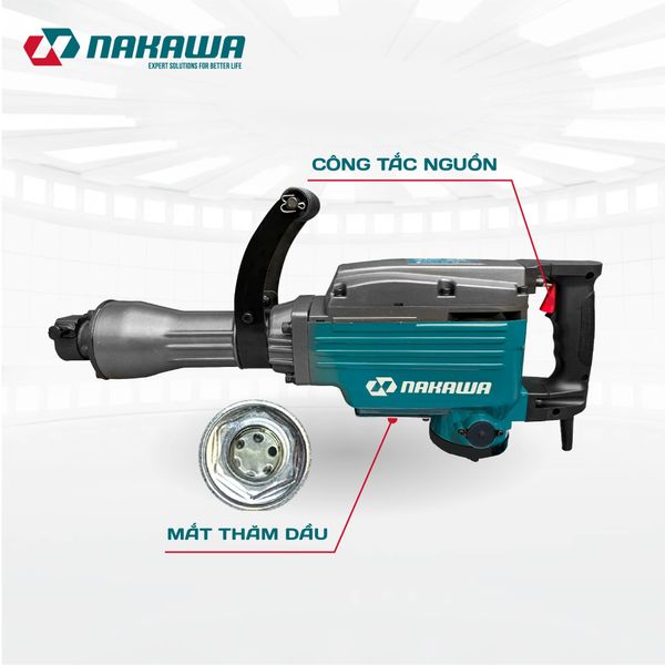Máy đục bê tông NAKAWA NK-65A