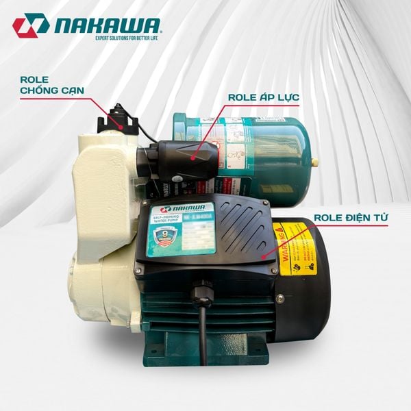 Máy bơm tăng áp thông minh NK-BP450A