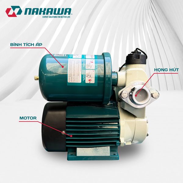 Máy bơm tăng áp thông minh NK-BP250A