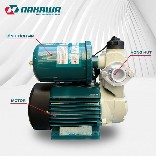Máy bơm tăng áp thông minh NK-JLM800A