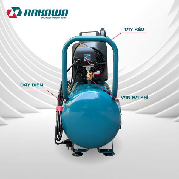 Máy Nén Khí đầu liền 2 tụ NAKAWA NK-2T3035PRO