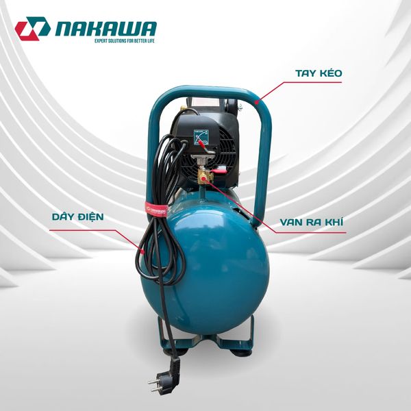 Máy Nén Khí đầu liền 2 tụ NAKAWA NK-2T3550PRO