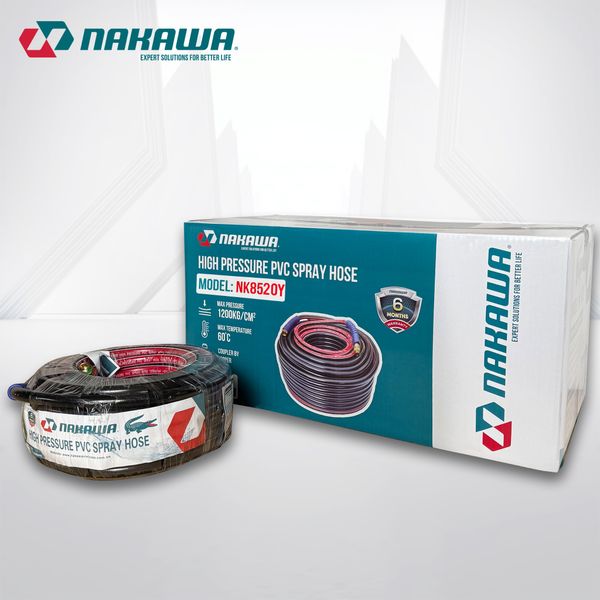 Dây phun áp lực cao NAKAWA NK85Y (các kích thước 10, 15, 20, 50m)