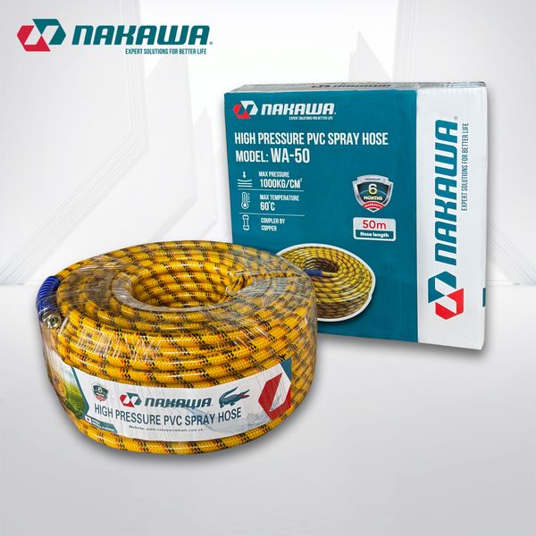 Dây phun áp lực cao NAKAWA NK-WA (các kích thước 10, 15, 20, 50m)