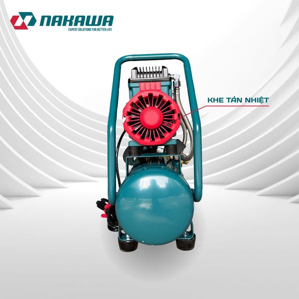 Máy nén khí không dầu, tốc nhanh, siêu êm NK-28H16L - 16 lít