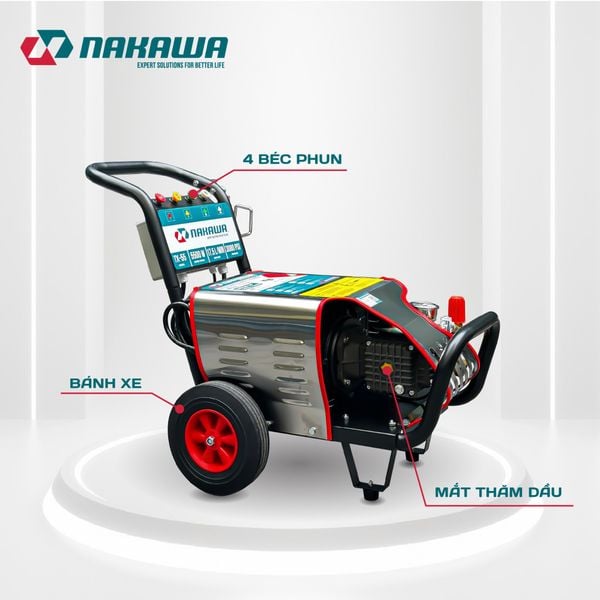 Máy phun áp lực cao công nghiệp Nakawa TX-55