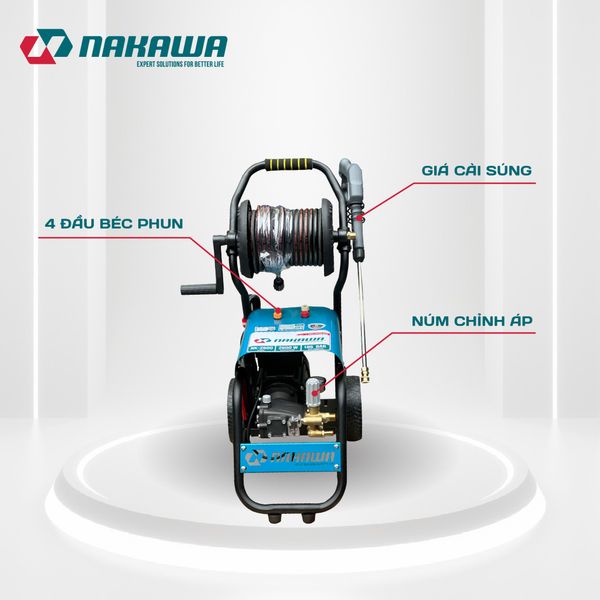 Máy phun áp lực cao NAKAWA NK-2600
