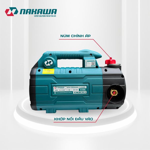 Máy phun áp lực NAKAWA NK-CW29A (có chỉnh áp)