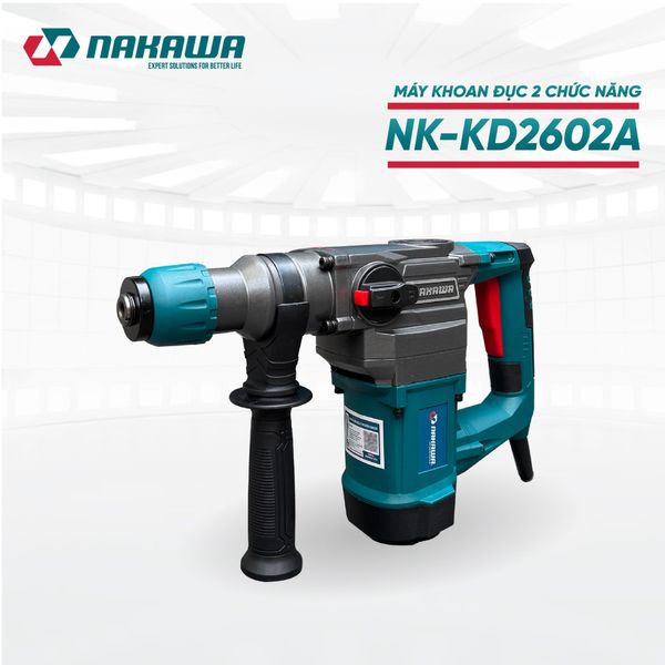 Máy khoan đục 2 chức năng NAKAWA NK-KD2602A