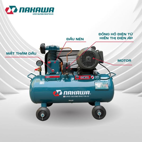 Máy Nén Khí Dây Đai NAKAWA NK0540PRO