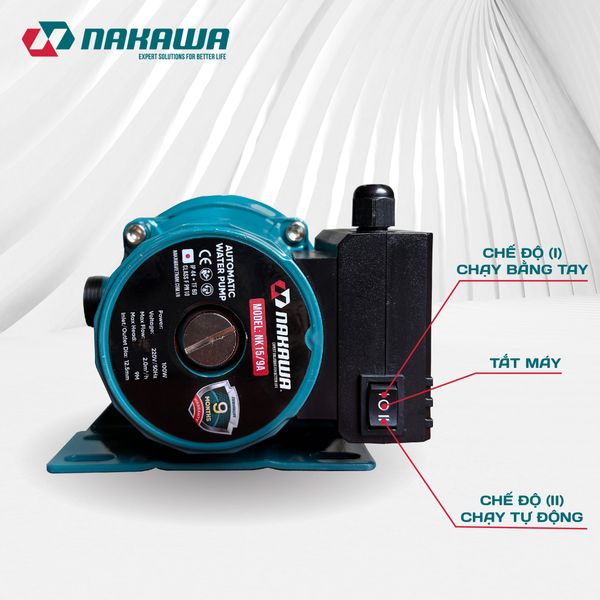 Máy bơm tăng áp NK15/9A