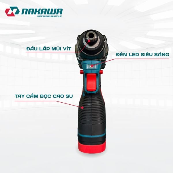 Máy siết vít pin NAKAWA NK-VD16/140PLUS