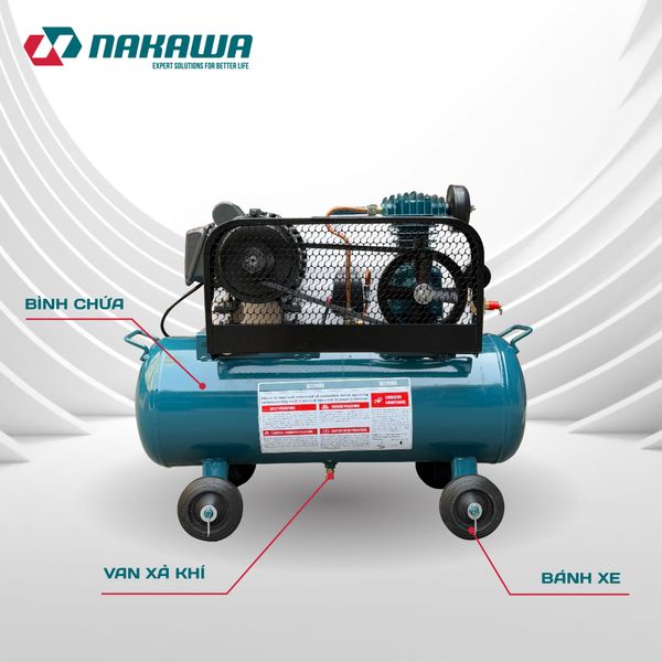 Máy Nén Khí Dây Đai NAKAWA NK0140PRO