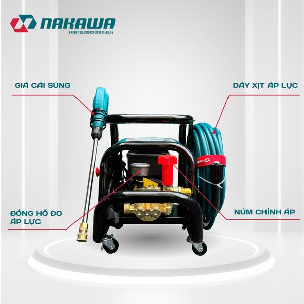 Máy phun áp lực cao NAKAWA NK-MP3000PLUS