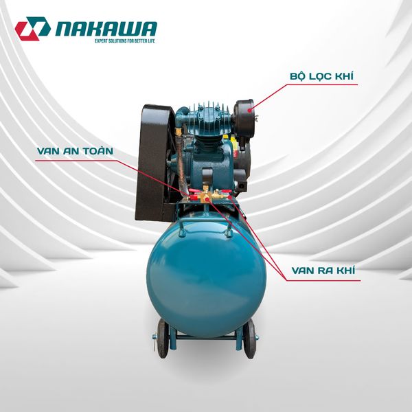 Máy Nén Khí Dây Đai NAKAWA NK1060PRO