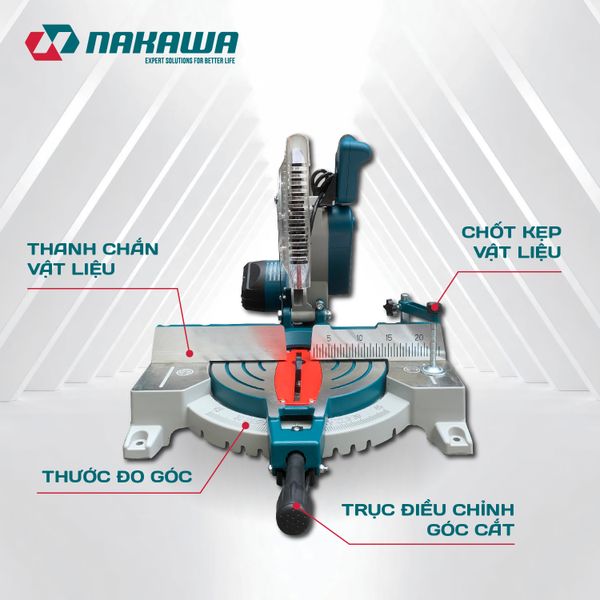 Máy cắt nhôm curoa NAKAWA NK-CN1850
