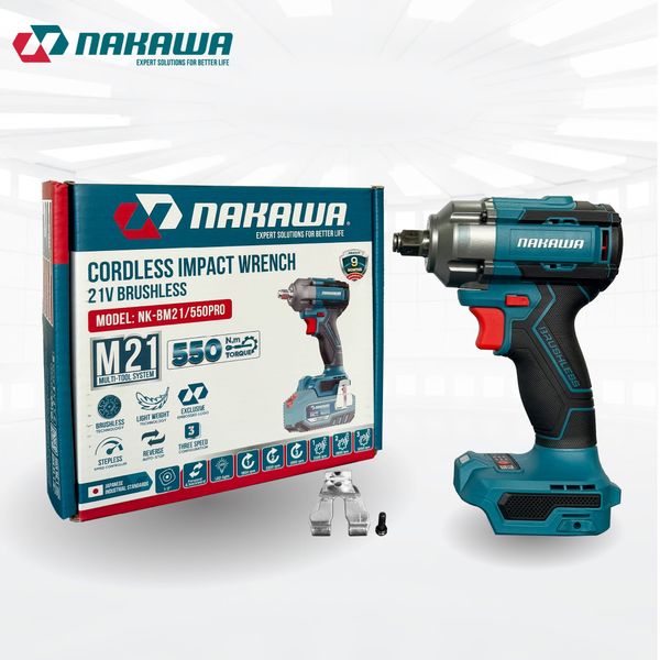 Máy siết bu lông pin NAKAWA NK-BM21/550PRO