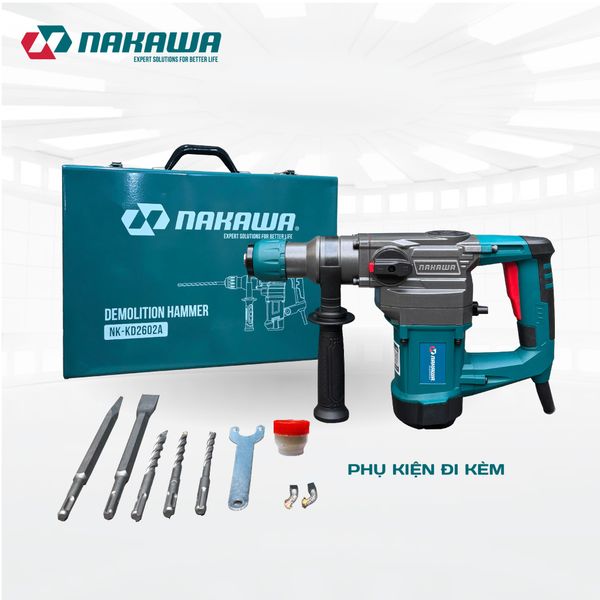 Máy khoan đục 2 chức năng NAKAWA NK-KD2602A