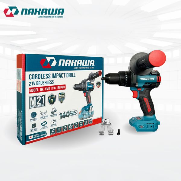 Máy khoan pin 3 chức năng NAKAWA NK-KM2113/160PRO