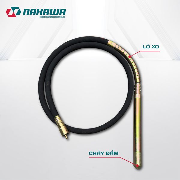 Dây đầm rung bê tông NAKAWA NK50-4